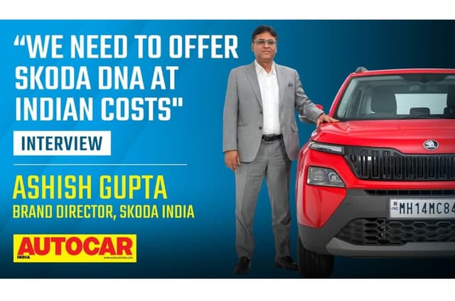 Skoda India's new head Ashish Gupta on the Kylaq, future products and network expansion